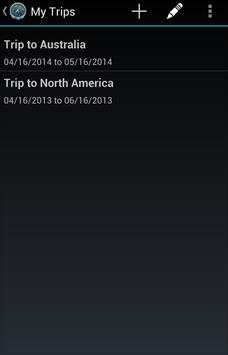 My Trips screenshot 2