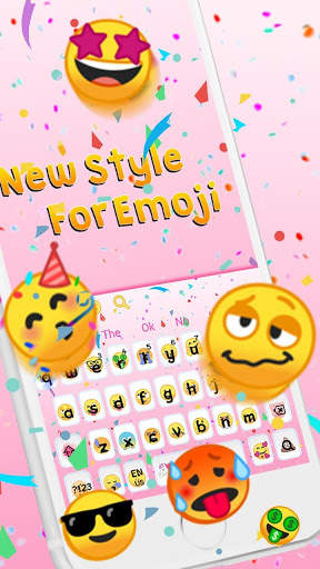 Nowy styl Emoji Keyboard screenshot 1