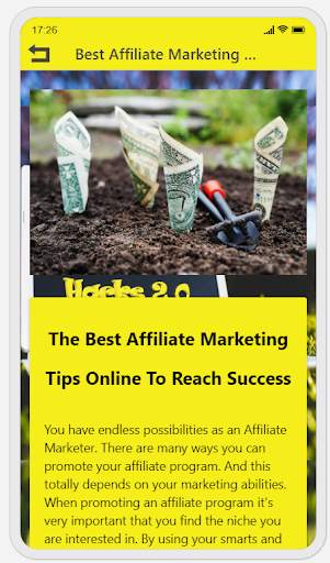 Affiliate Marketing Hacks 2.0 screenshot 2