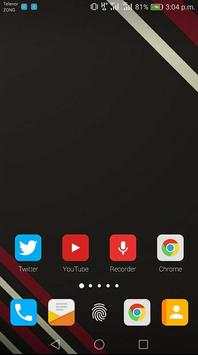 Theme for Sharp Aquos 4 تصوير الشاشة