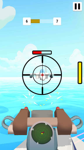 Anti Aircraft Gunner - ww2 Shooting Games screenshot 1