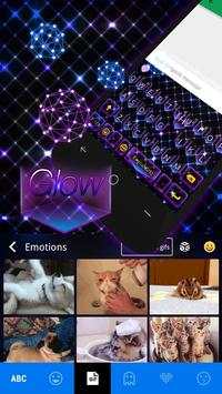 Glow Theme for Kika Keyboard screenshot 4