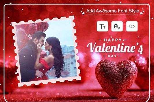 Valentine Photo Frame : Romantic Photo Editor screenshot 2