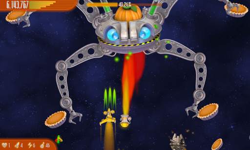 Chicken Invaders 4 Thanksgivin скриншот 3