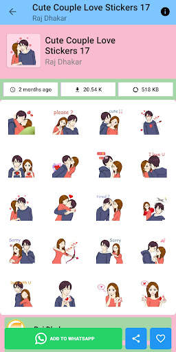 Love Stickers For WhatsApp screenshot 3