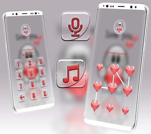 Cute Love You Launcher Theme screenshot 6