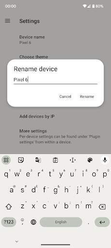 KDE Connect screenshot 5