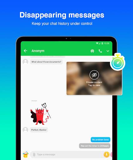 Mint Messenger - Chat & Video screenshot 15