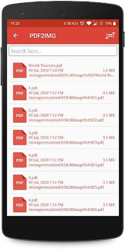 PDF to Image - PDF to JPG screenshot 2