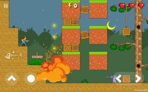 High Voltage 2D — Robots Attack Battle Platformer screenshot 14