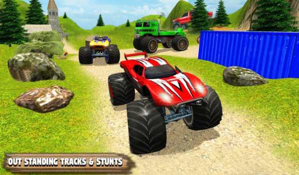 Grand Monster Truck Simulator Driver Game screenshot 2