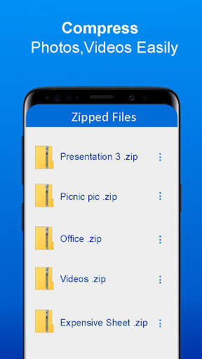 Zip Unzip File compressor | Zip Unzip File Manager स्क्रीनशॉट 3