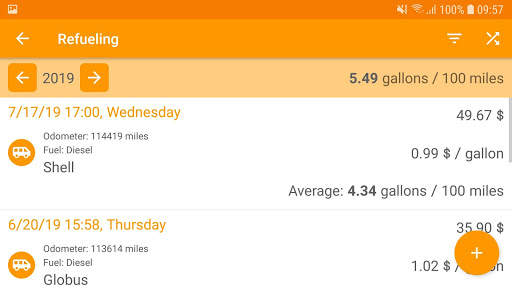 Easy Car Logbook screenshot 10