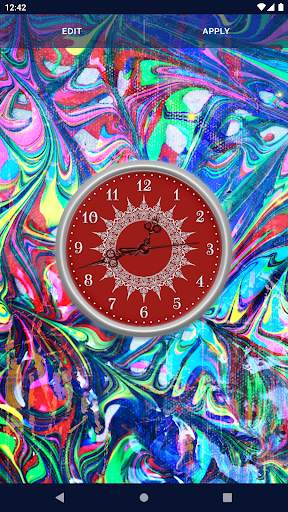 HD Clock Beautiful Wallpaper screenshot 4
