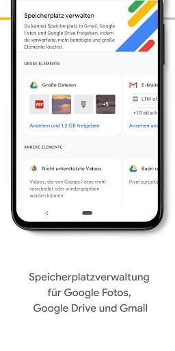 Google One screenshot 2