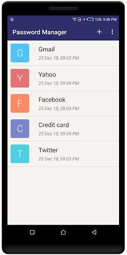 Simple Password Manager screenshot 2
