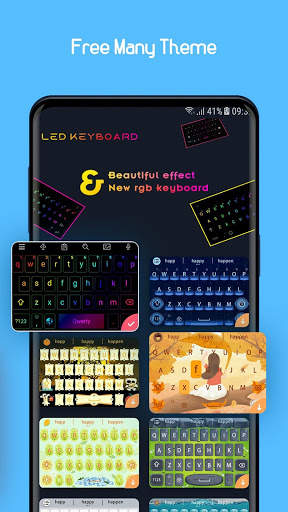 RGB LED Keyboard - Neon Colors Mechanical Keyboard screenshot 2