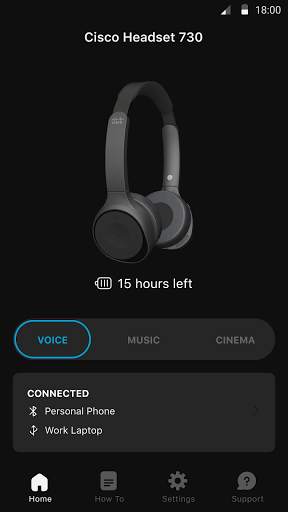 Cisco Headsets скриншот 1