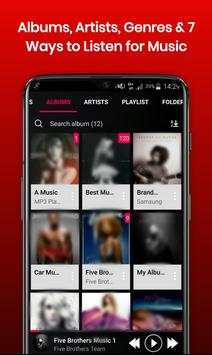 BlackPlayer - Free Music Player screenshot 3