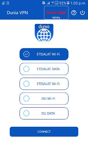 Dunia VPN screenshot 2
