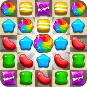 🍰 Candy Match 3 Jelly Beach Garden FREE Blast 🍰 logo
