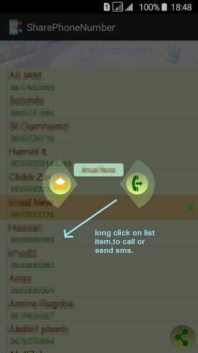 Share Phone Number screenshot 4
