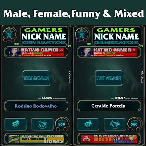 Gamers NickNames Gen screenshot 2