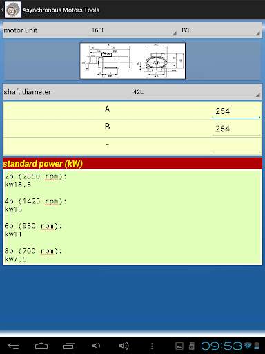 Asynchronous Motors Tools demo 5 تصوير الشاشة
