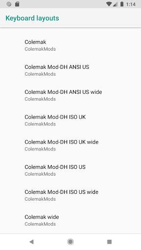 Colemak Mod-DH physical keyboard screenshot 2