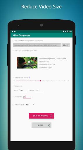 Video Compressor - Reduce Video Size screenshot 2