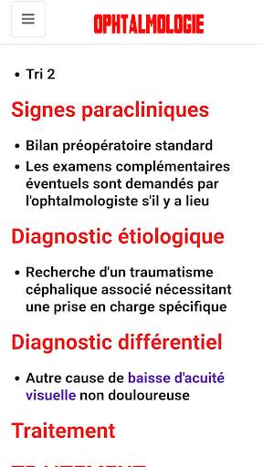 Ophtalmologie screenshot 8