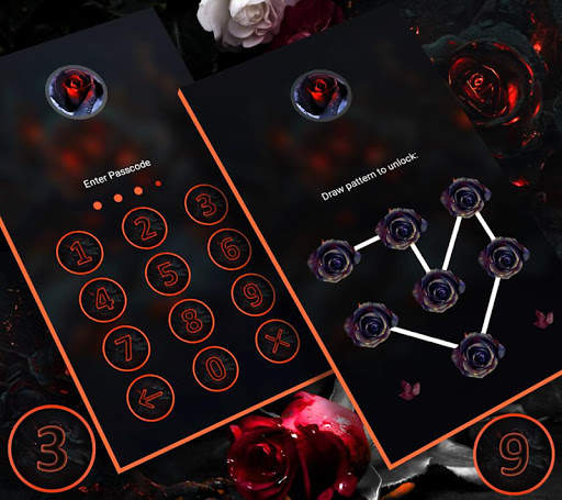 Gothic Rose Launcher Theme screenshot 5
