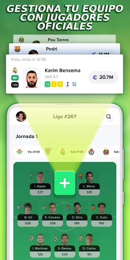 Mister Fantasy - Manager de fútbol screenshot 1