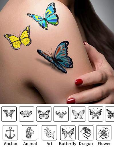 Tattoo on My Photo screenshot 4