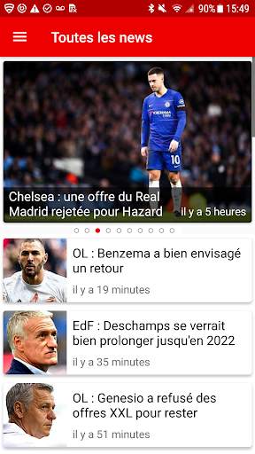 Top Mercato : actu foot screenshot 1