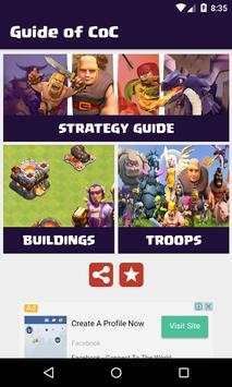 Guide for Clash of Clans CoC screenshot 1