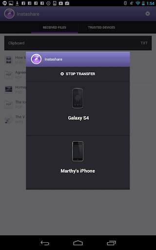 Instashare screenshot 6