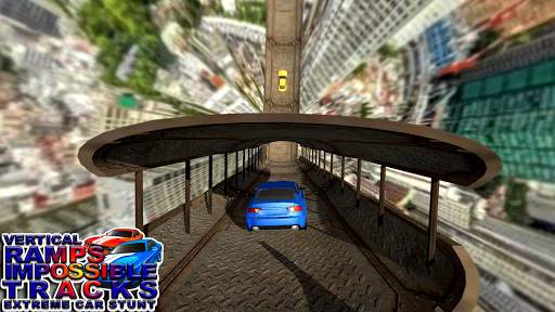 Vertical Ramps Impossible Tracks Extreme Car Stunt स्क्रीनशॉट 17