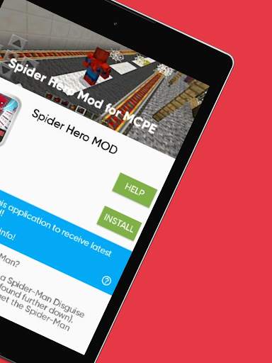 Spider Hero Mod for MCPE screenshot 10