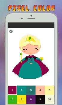 Unicorn Coloring Book, Color By Number - Pixel Art screenshot 5