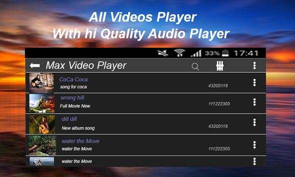Ultra HD 4K Video Player: video player screenshot 4
