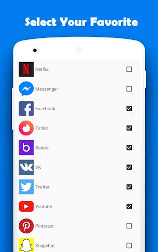 All social media and social network in one app screenshot 3