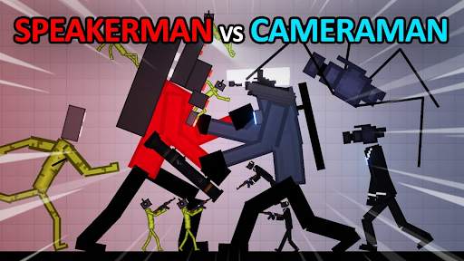 Cameramen Mod Melon Playground screenshot 2