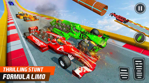 Formula Limo GT Car Stunts:Formula Car Racing Game स्क्रीनशॉट 3