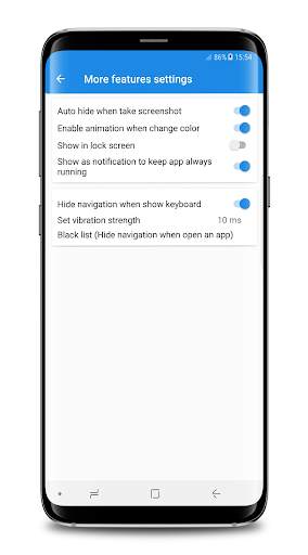 S9 Navigation bar (No Root) screenshot 6