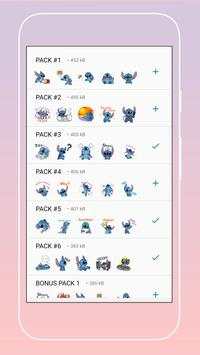 Stitch Stickers for WhatsApp screenshot 4