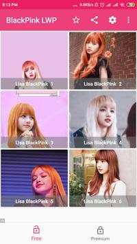 Lisa Blackpink Live Wallpaper screenshot 1