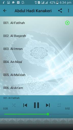 Abdulhadi Kanakeri Complete Quran mp3 Offline screenshot 2