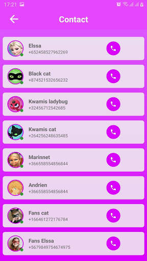 fake chat with Elssa : call & video - prank screenshot 5