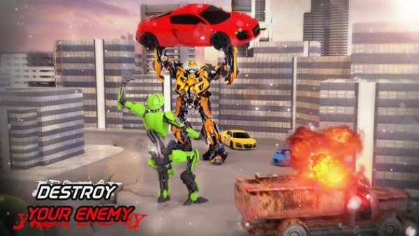 Mafia Robot Fighting Games: Transform Ring Fight 2 screenshot 2